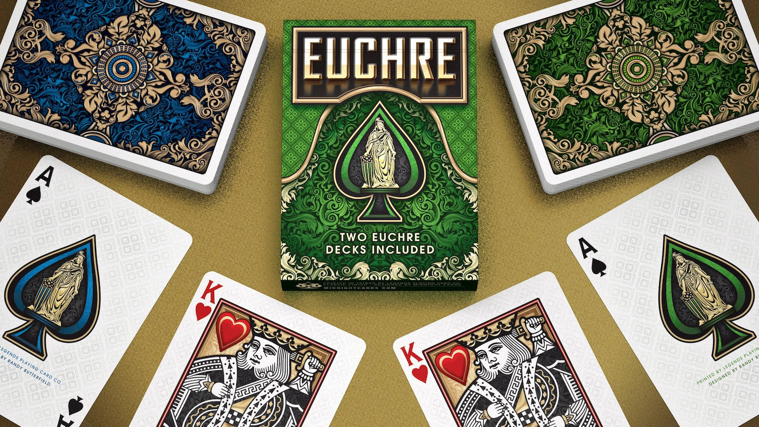 Box Of Euchre Deck Cards