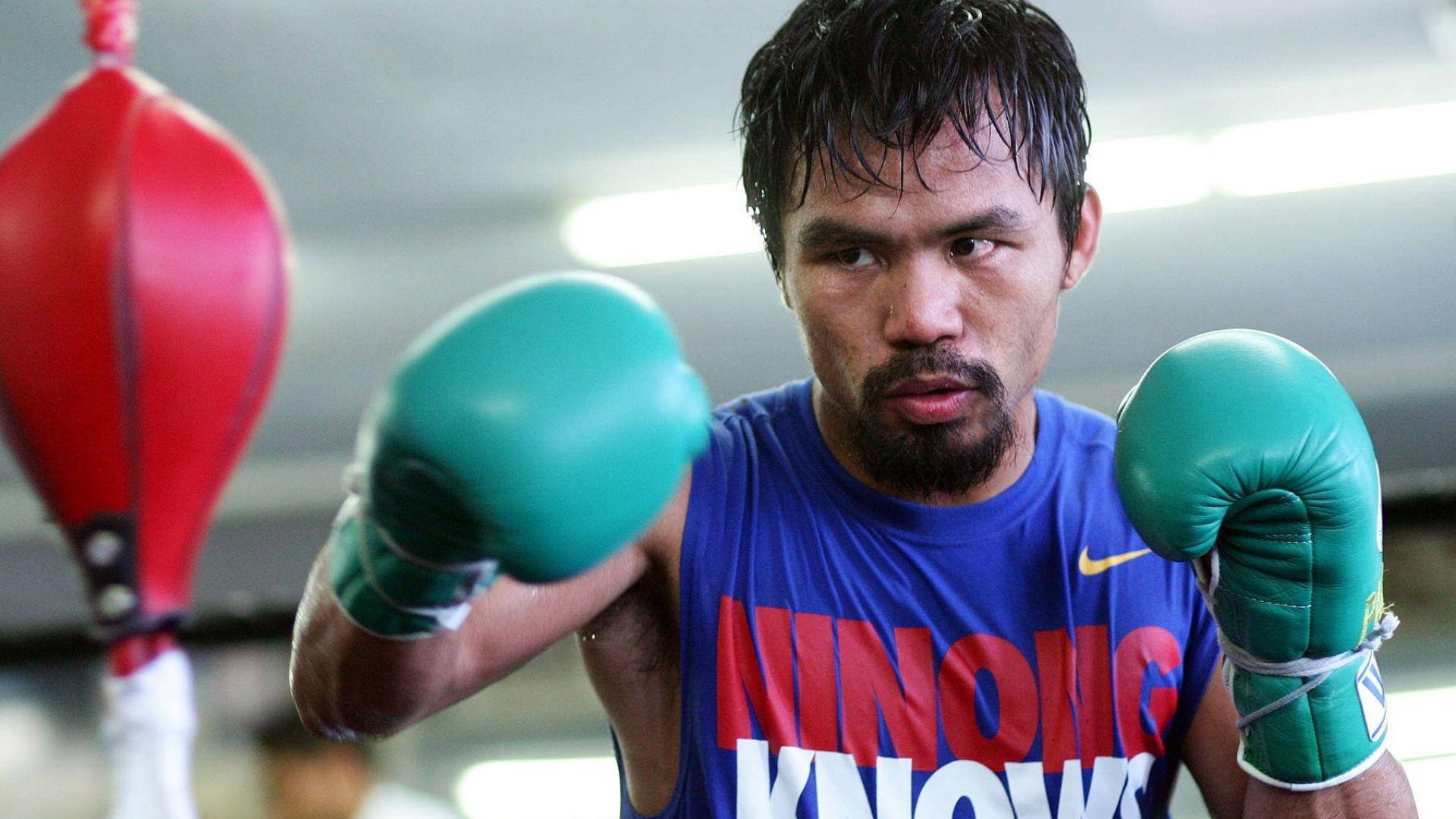 Boxer Manny Pacquiao