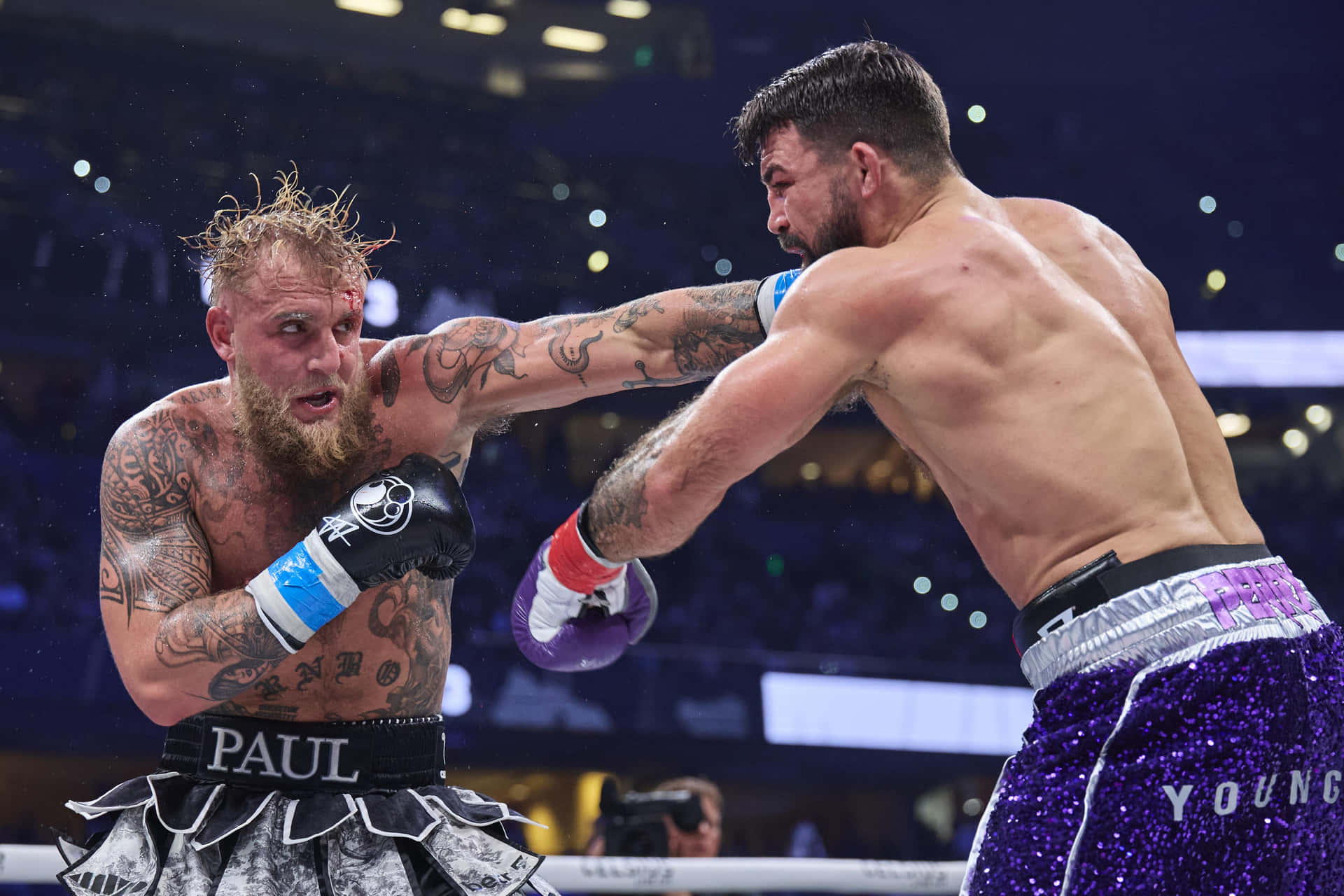 Boxing Match Intense Punch