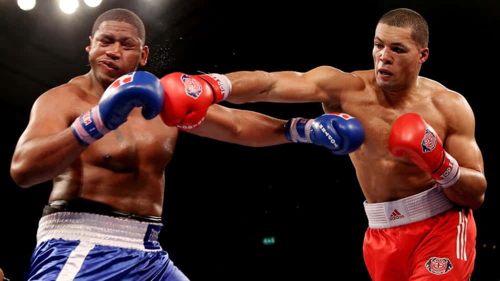 Boxing Match Powerful Punch.jpg Background