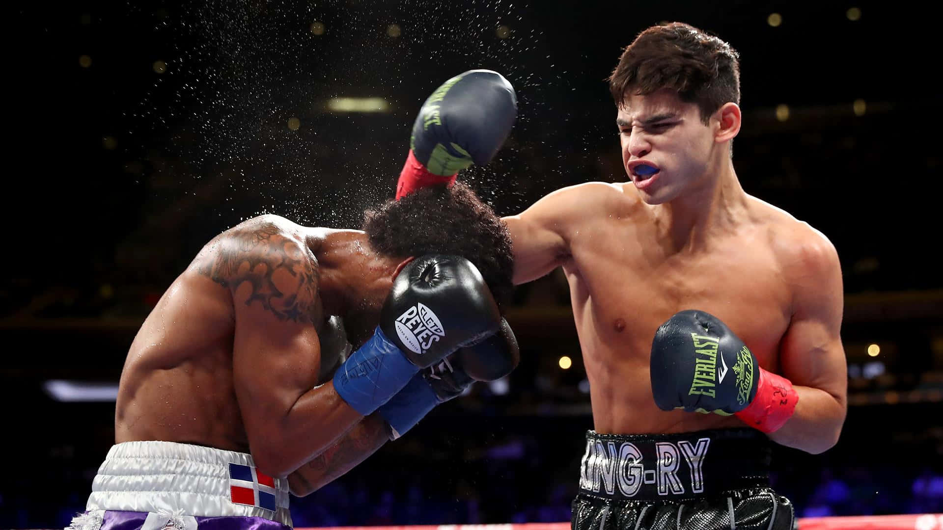 Boxing Prodigy Ryan Garcia Poses For A Portrait. Background