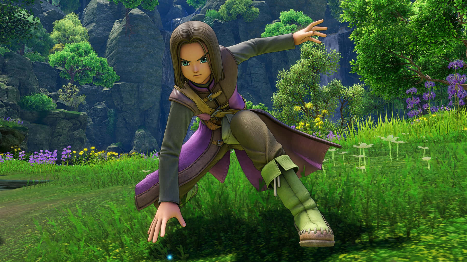 Boy In Dragon Quest Echoes Of An Elusive Age Background