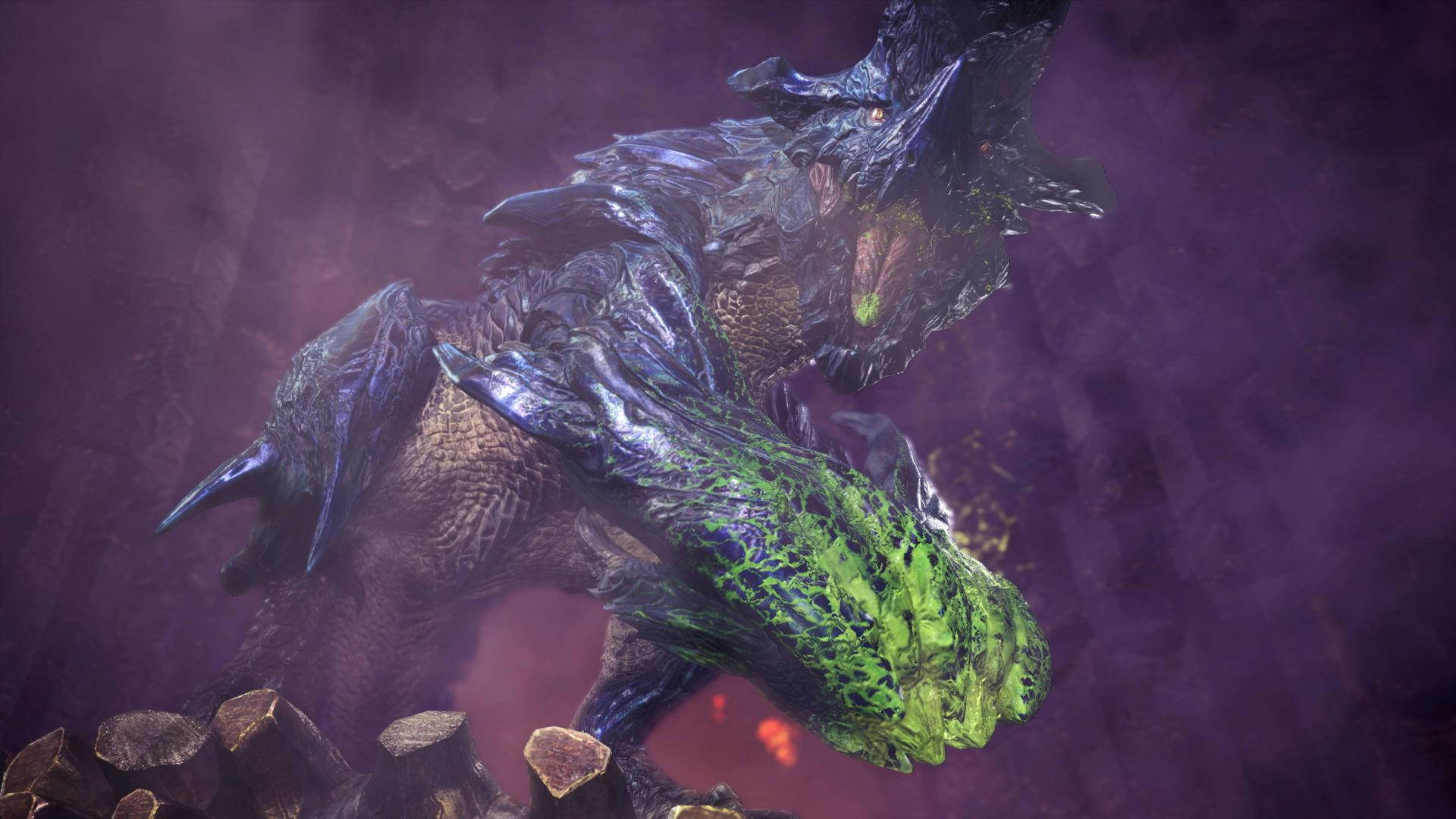 Brachydios From Monster Hunter World Iceborne Background