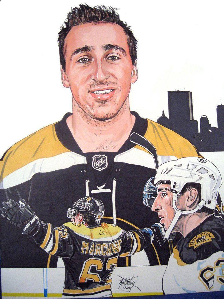Brad Marchand Fan Painting