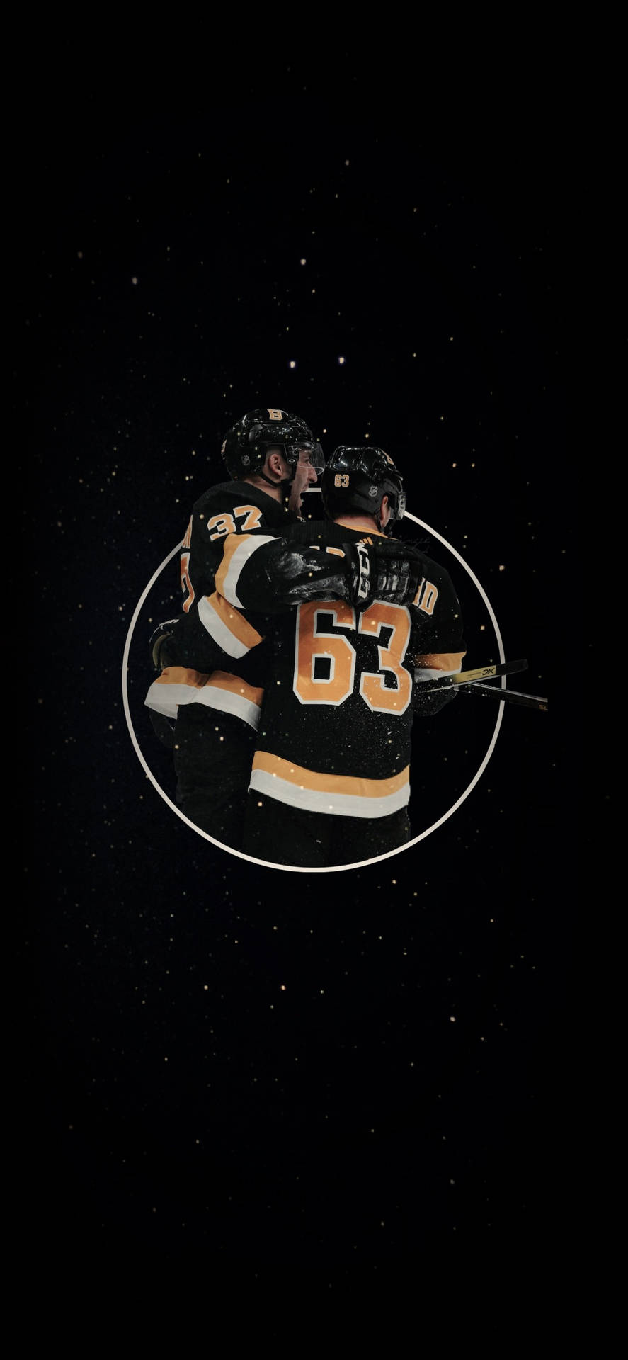 Brad Marchand Night Sky Fanart