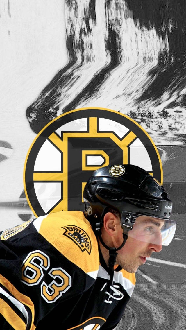 Brad Marchand Of Boston Bruins In Action Background