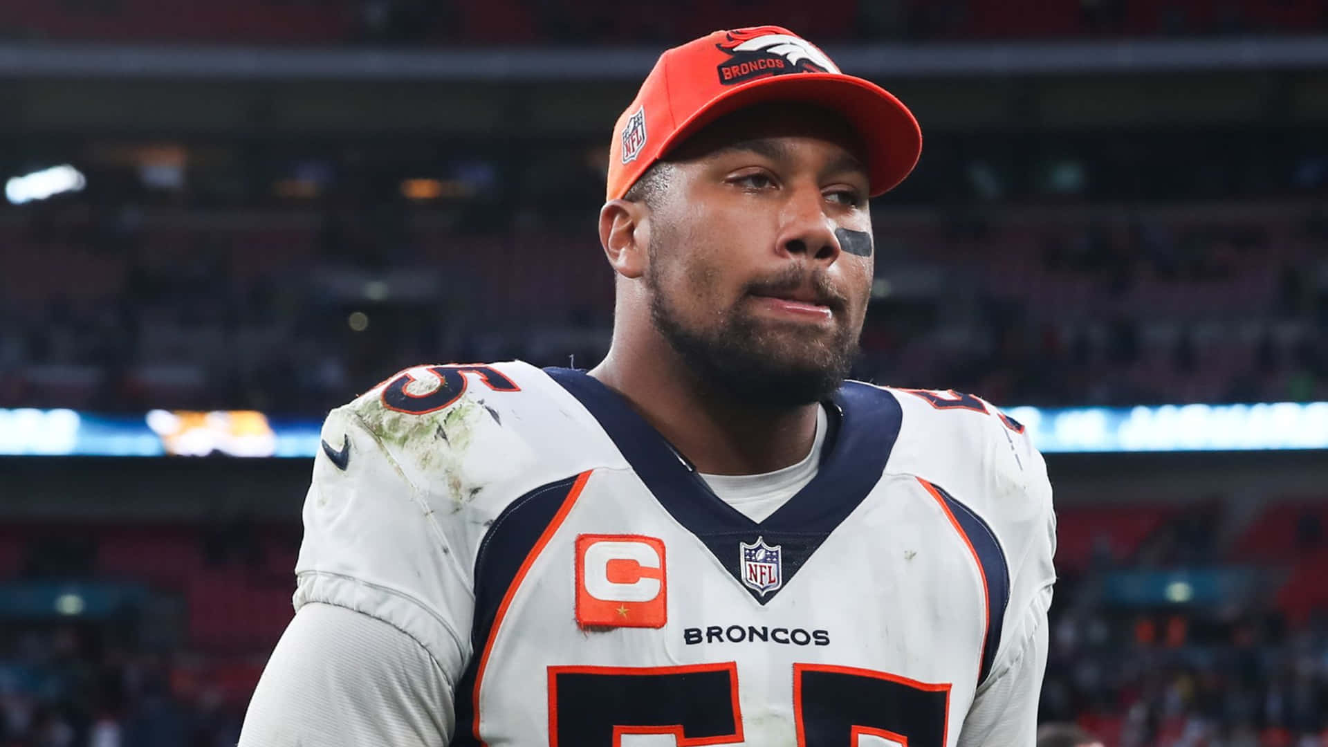 Bradley Chubb Broncos Footballer Background