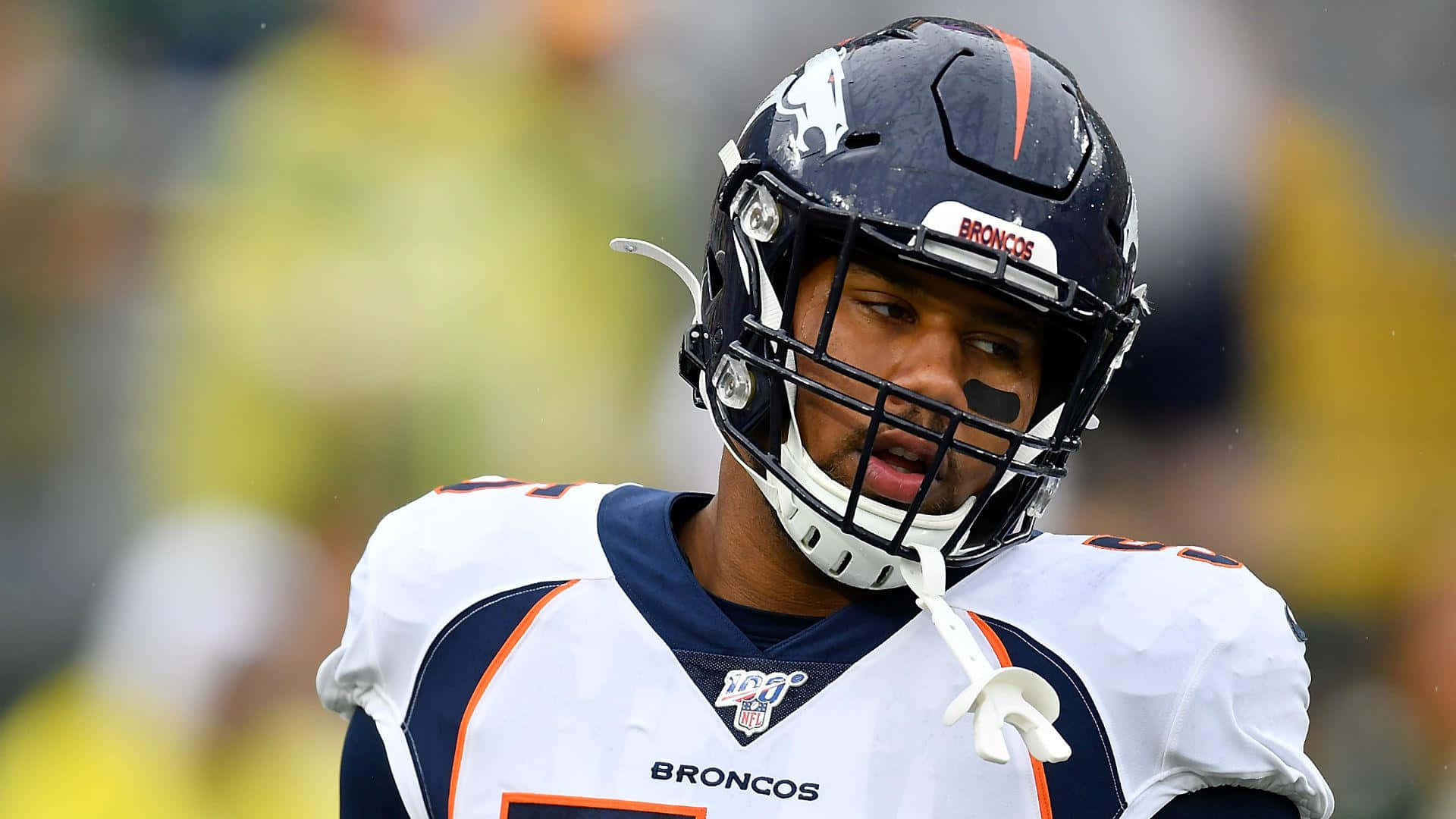 Bradley Chubb Closeup Photo Background