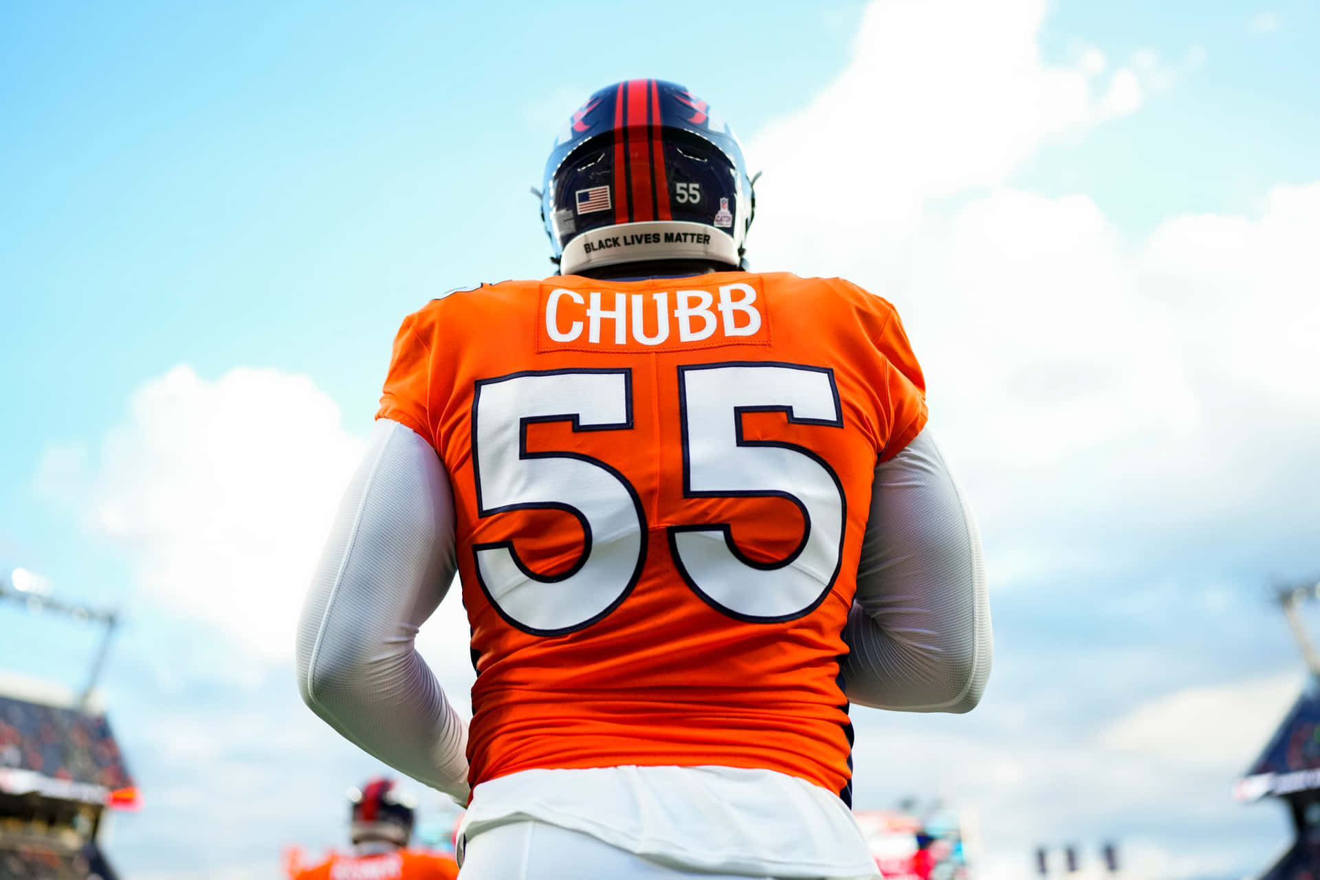 Bradley Chubb Jersey #55 Background