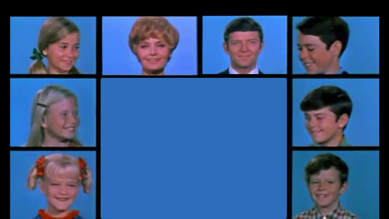 Brady Bunch Cool Collage Background