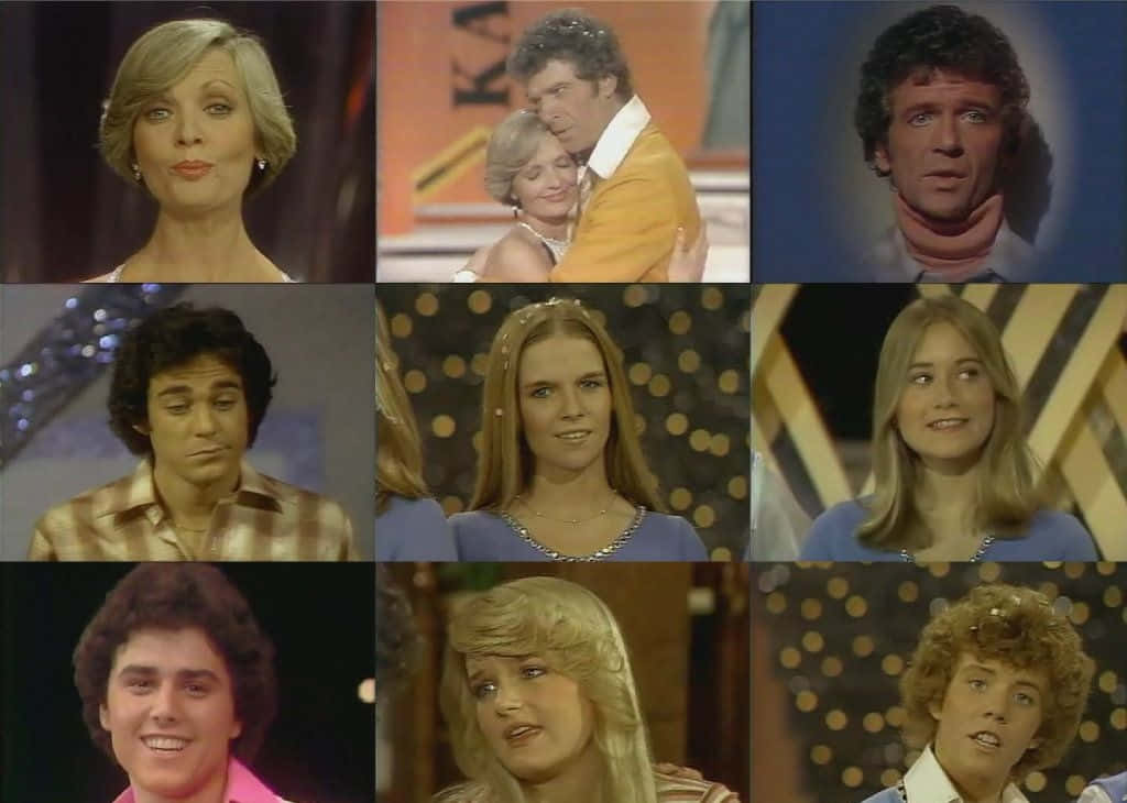 Brady Bunch Fanart Collage Background