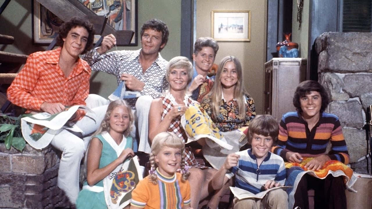 Brady Bunch Group Photo Background