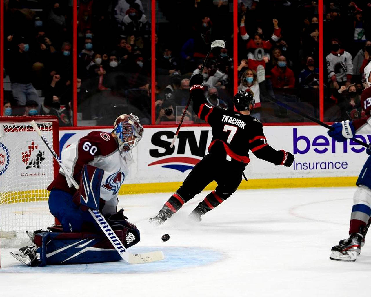 Brady Tkachuk Against Colorado Avalanche