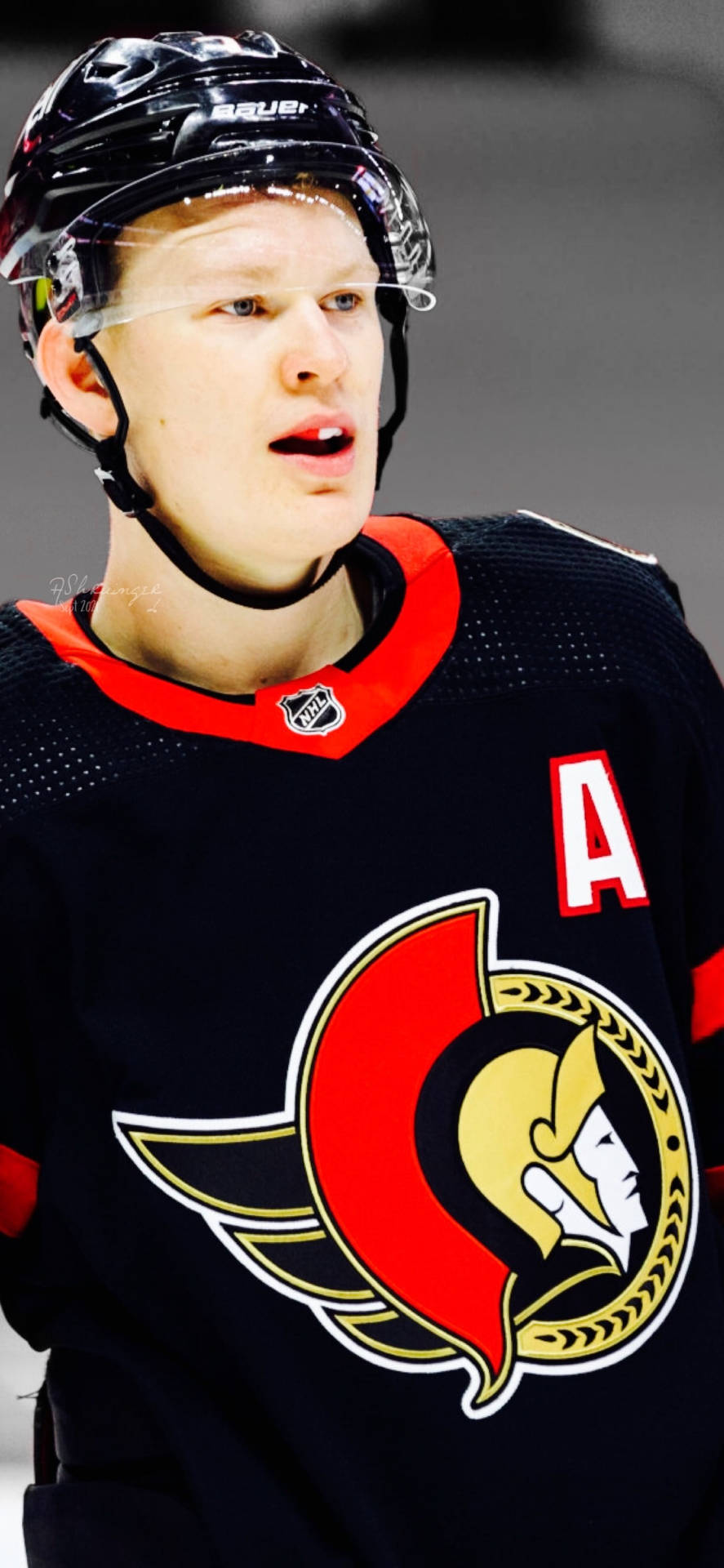 Brady Tkachuk Black Ottawa Senators