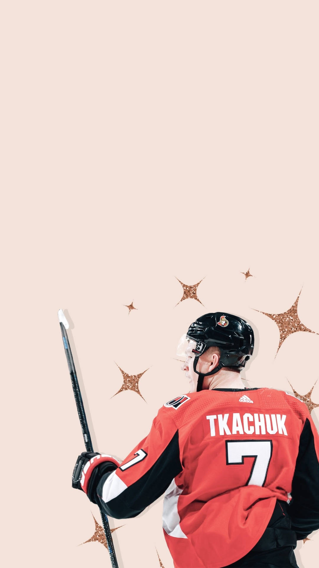 Brady Tkachuk Glowing Fanart Showcasing His Athleticism