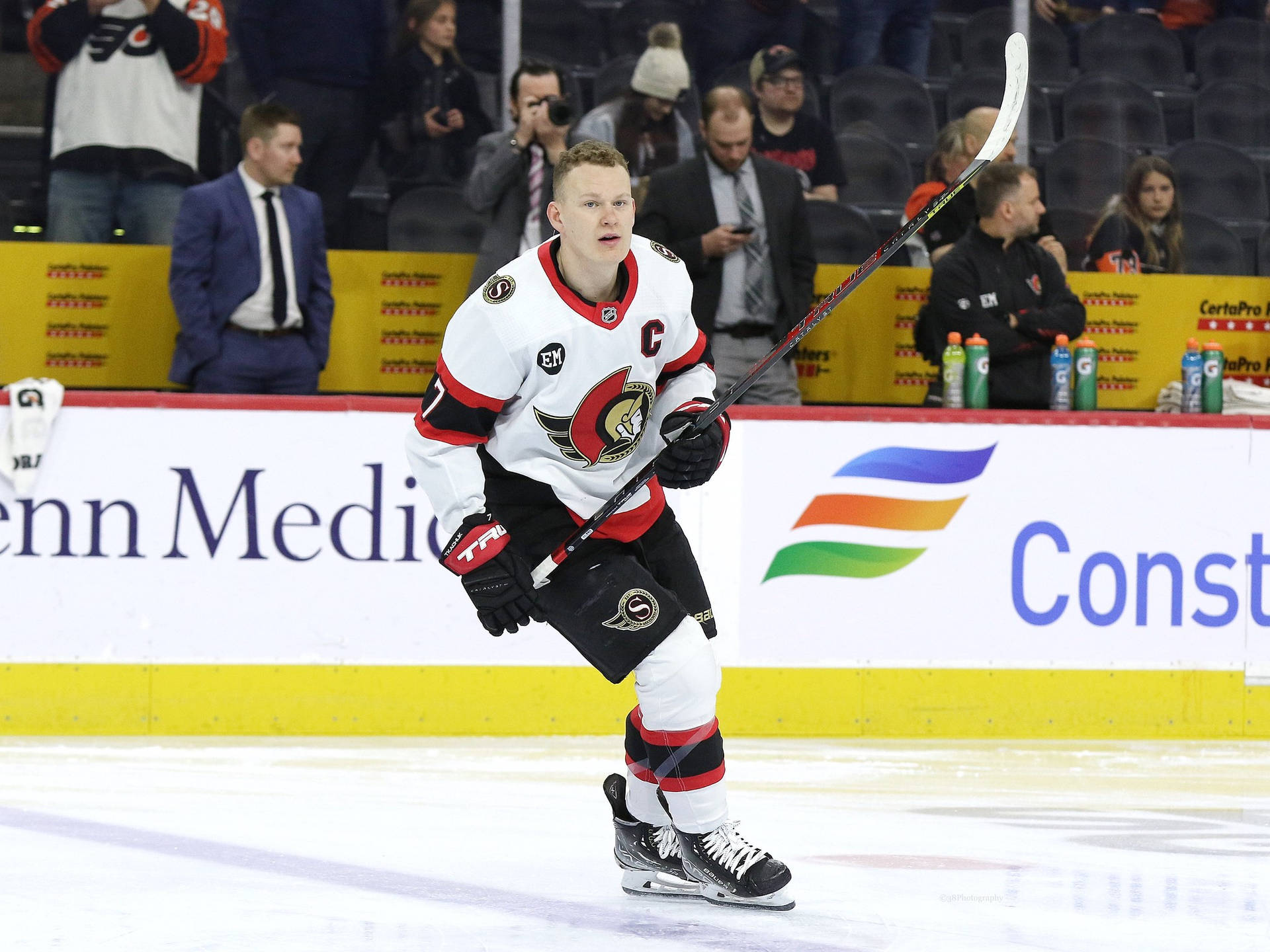 Brady Tkachuk In Practice