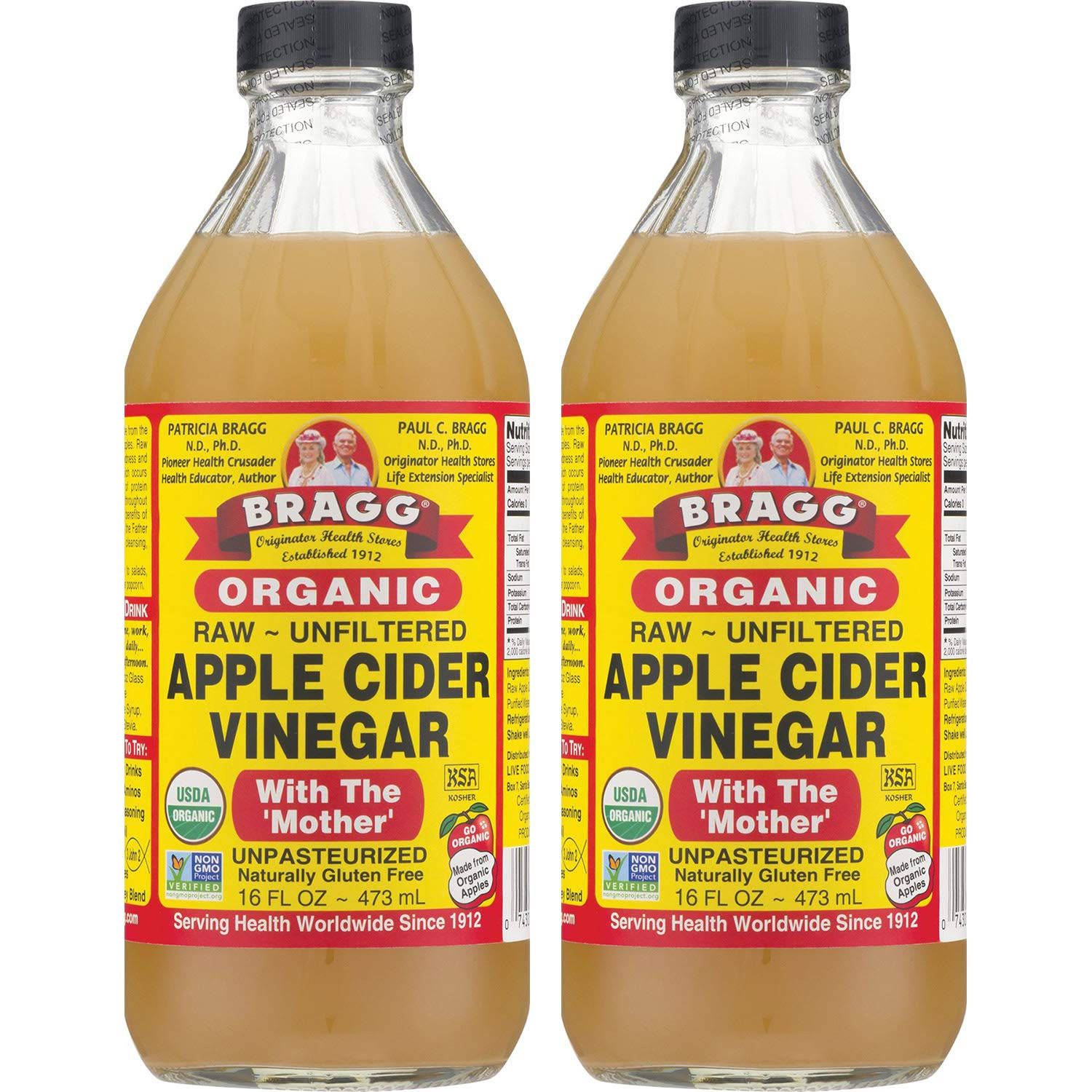 Bragg Organic Apple Cider Vinegar Background