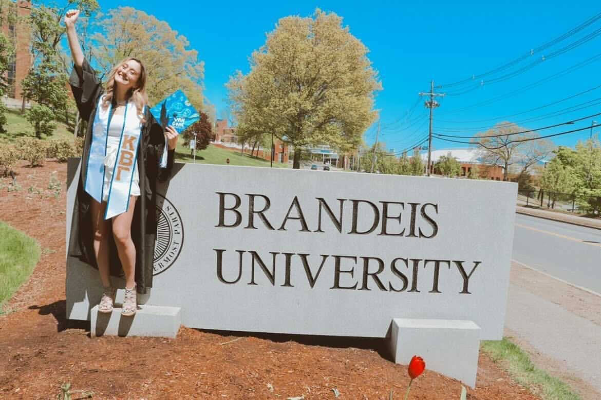 Brandeis University Entrance Signage