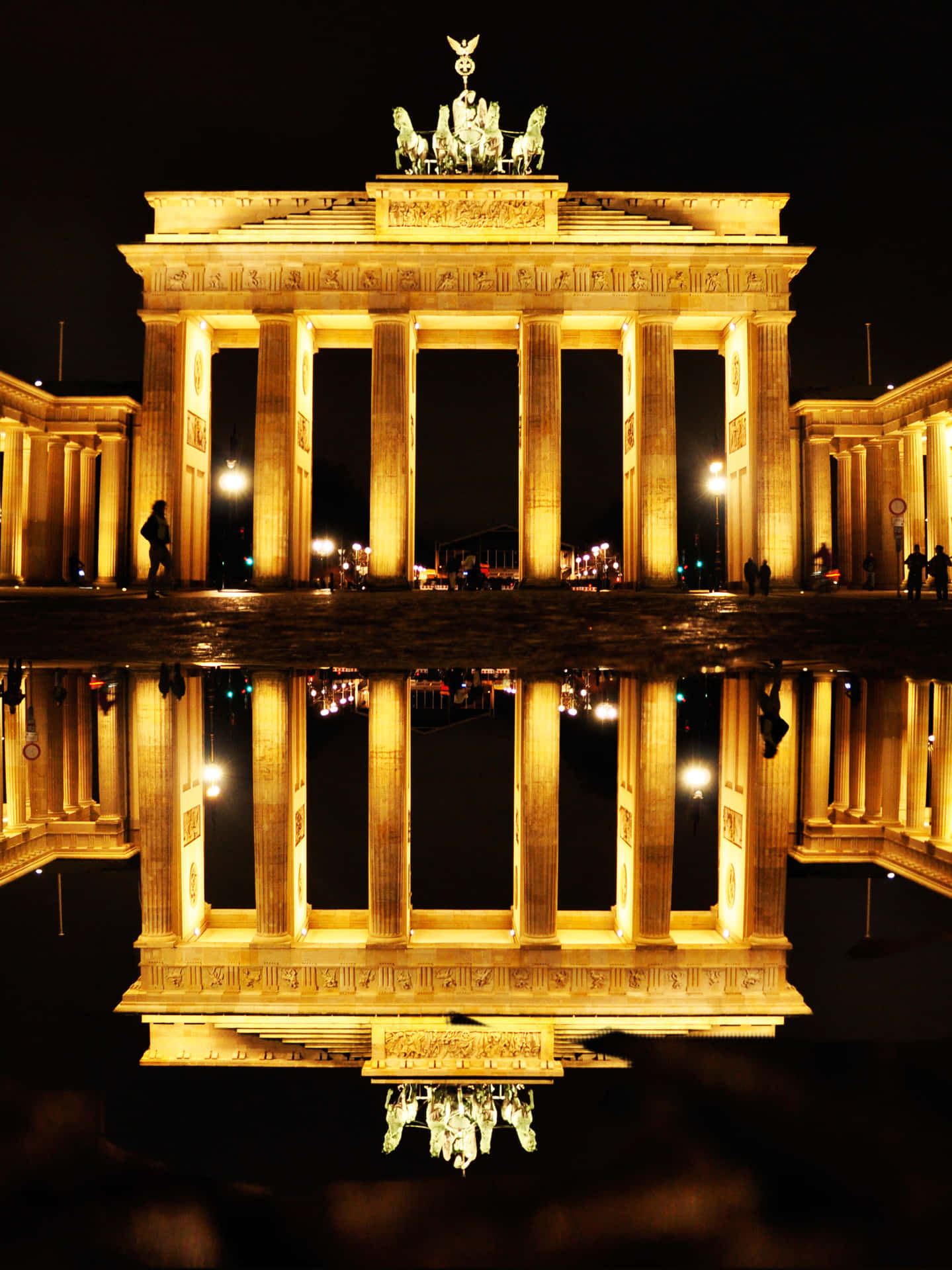 Brandenburg Gate At Night