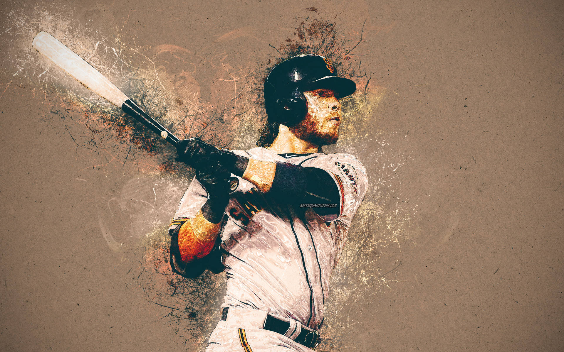 Brandon Crawford Cool Digital Art Background