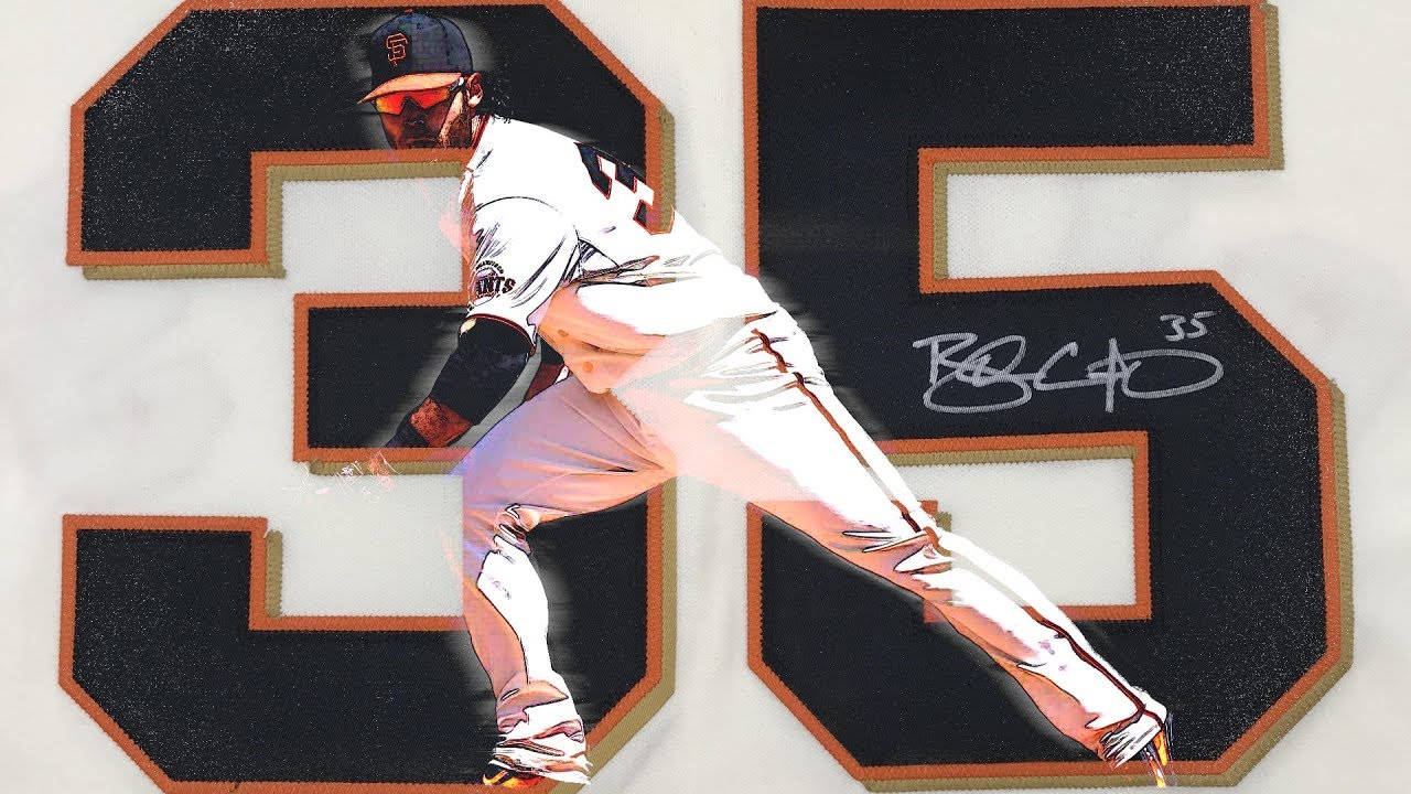 Brandon Crawford Jersey Number 35 Background