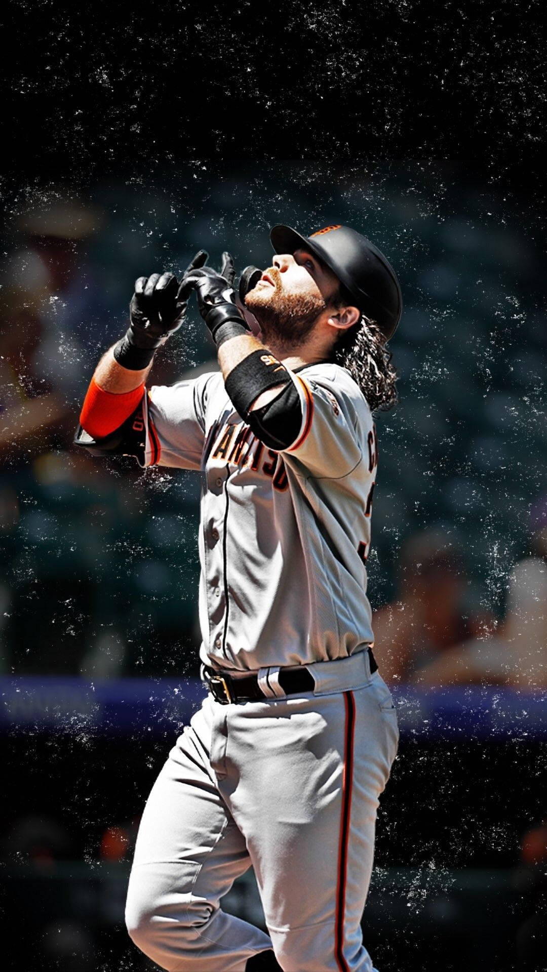 Brandon Crawford Looking Up For