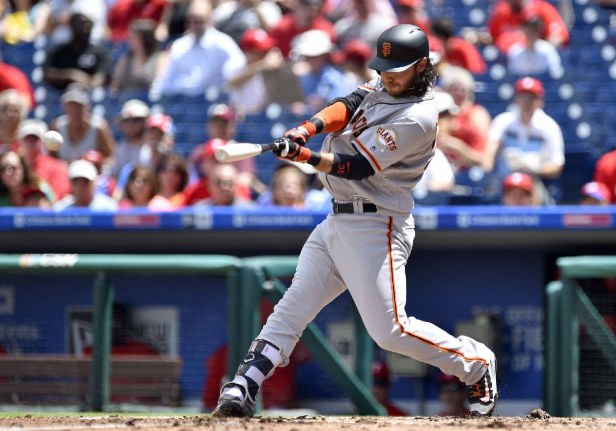 Brandon Crawford Twist And Hit