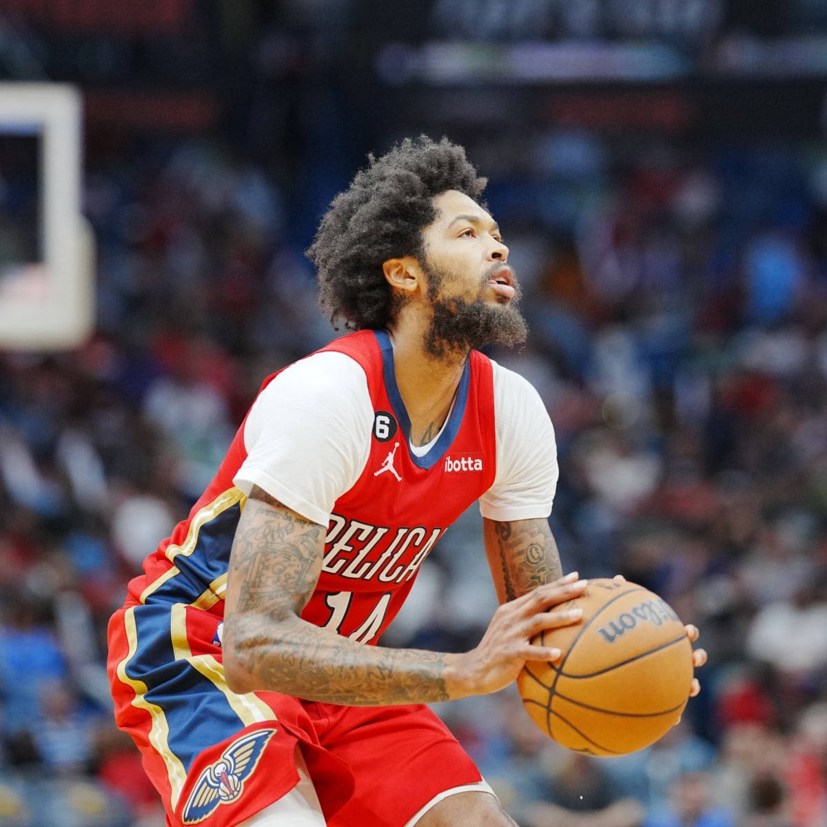 Brandon Ingram Athlete New Orleans Pelicans Background