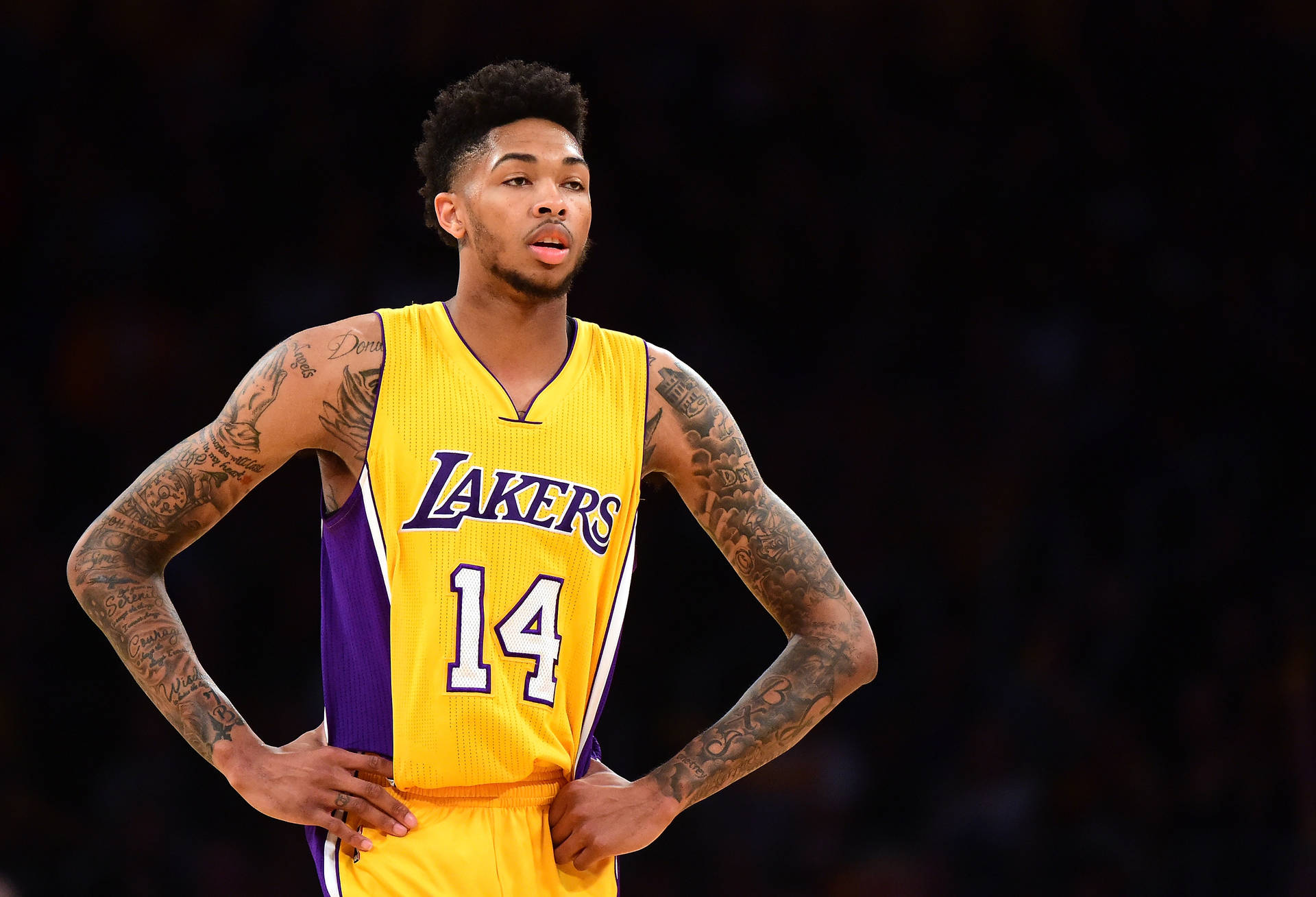 Brandon Ingram Los Angeles Lakers Background