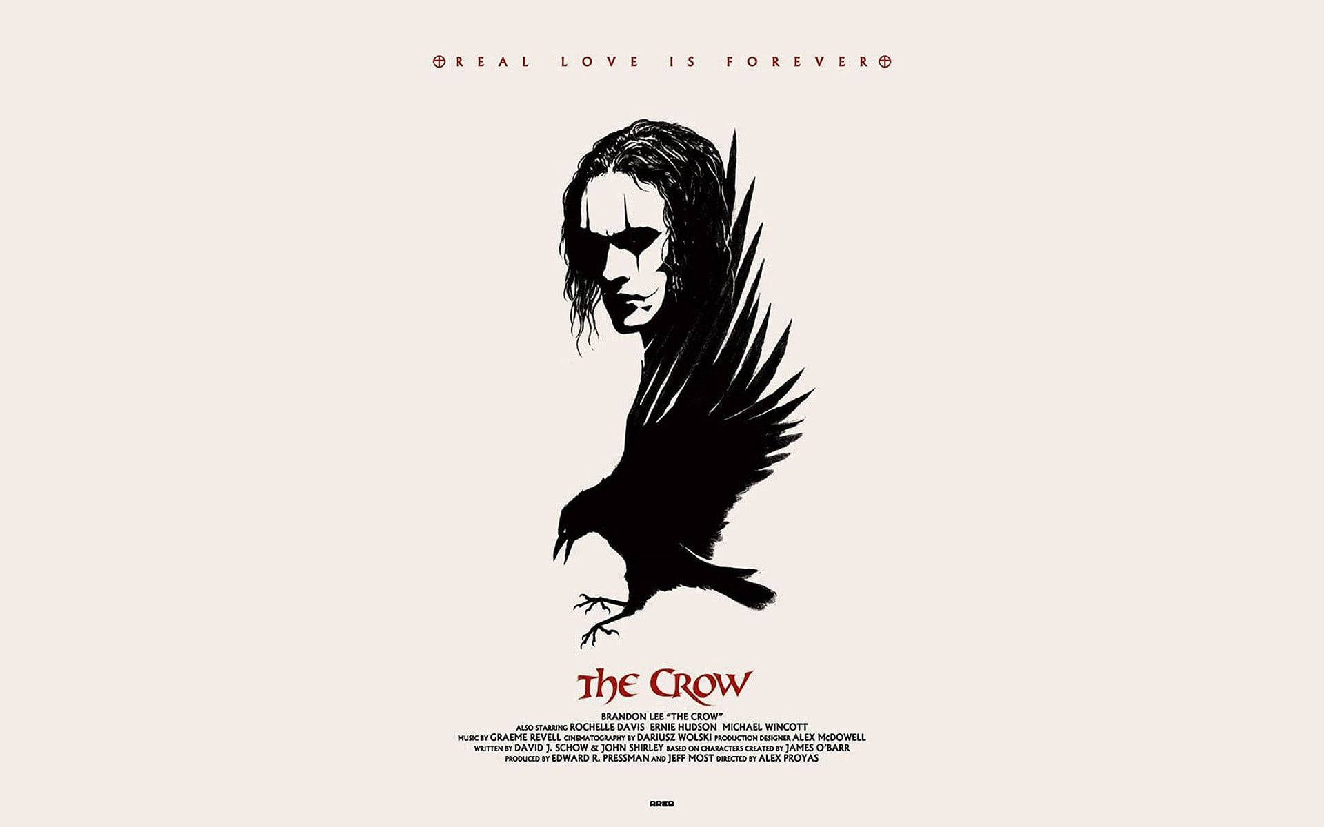 Brandon Lee The Crow Movie Background