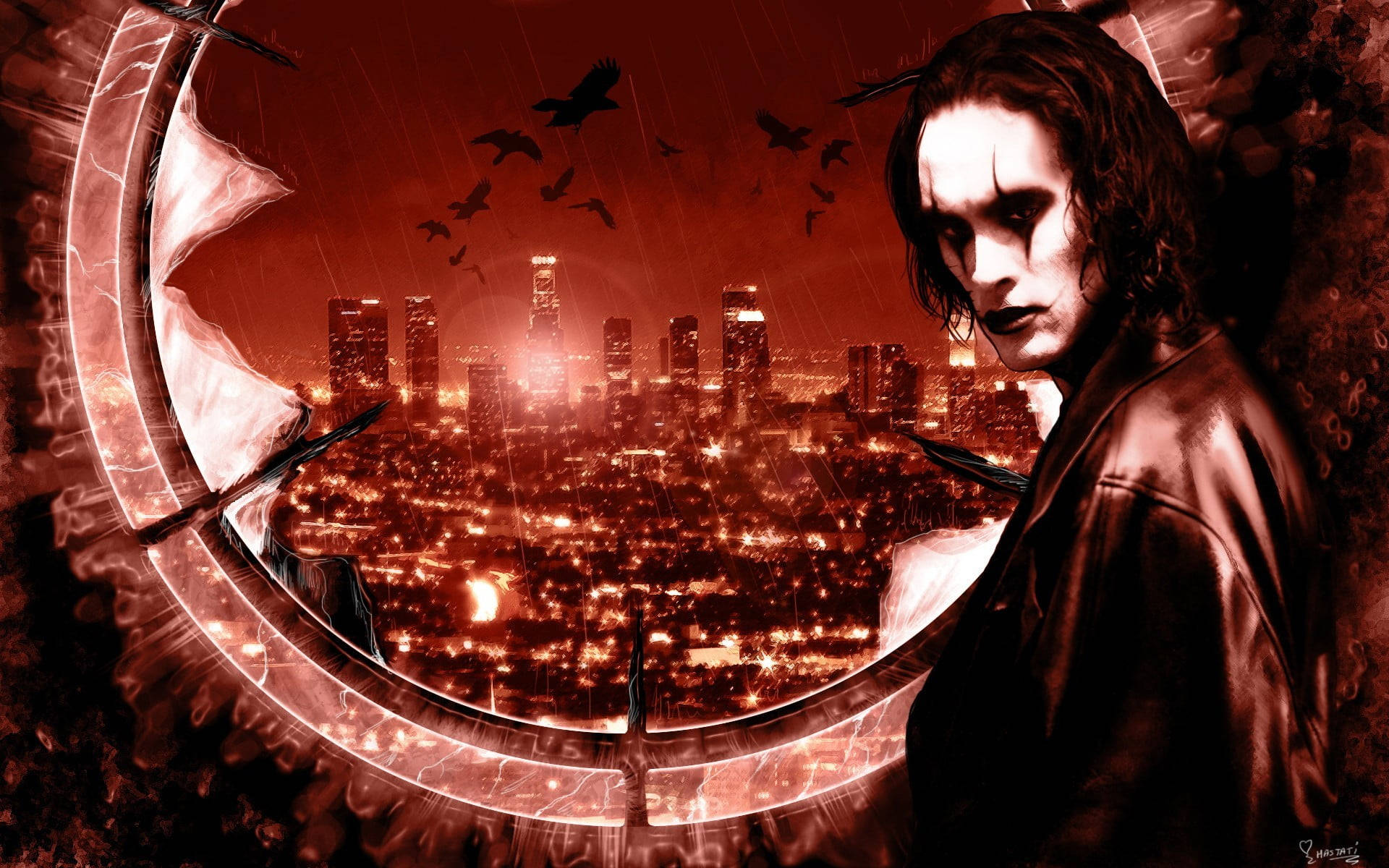 Brandon Lee Vampire The Crow Background