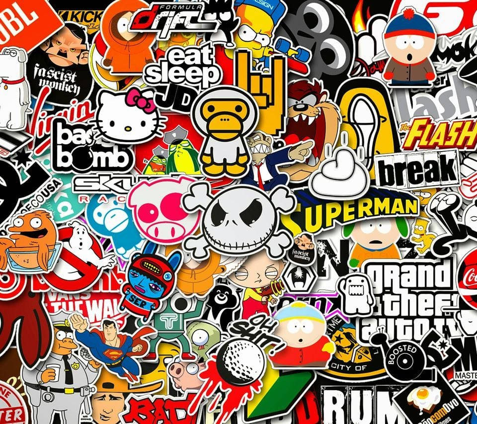 Brands Sticker Bomb