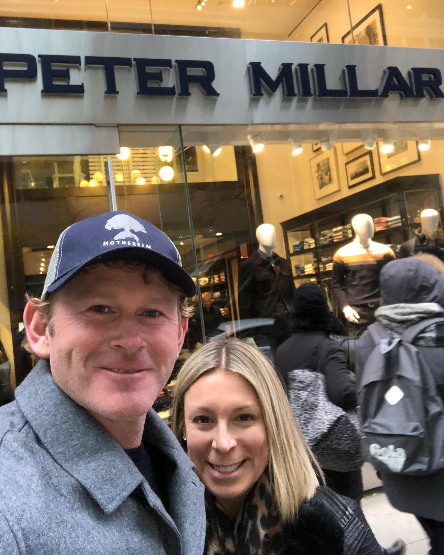 Brandt Snedeker And Wife Selfie Background