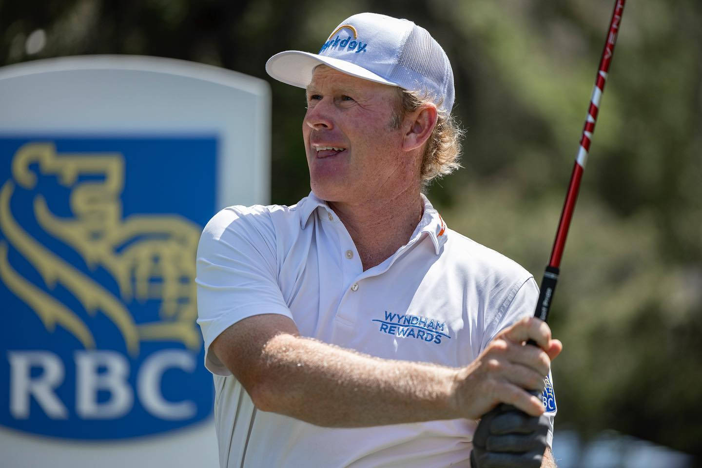 Brandt Snedeker Watching The Ball Background