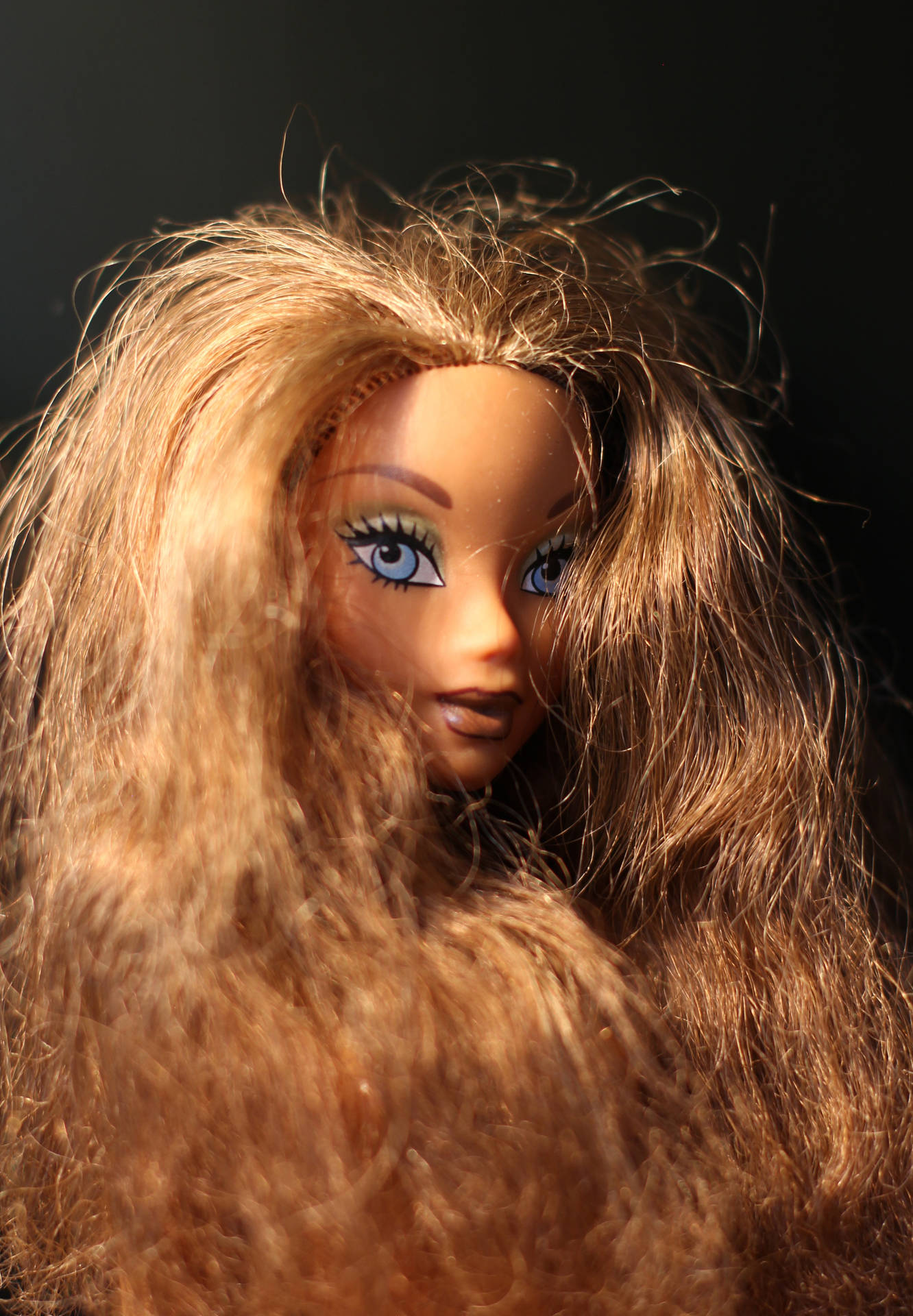 Bratz Dolls Messy Hair Background