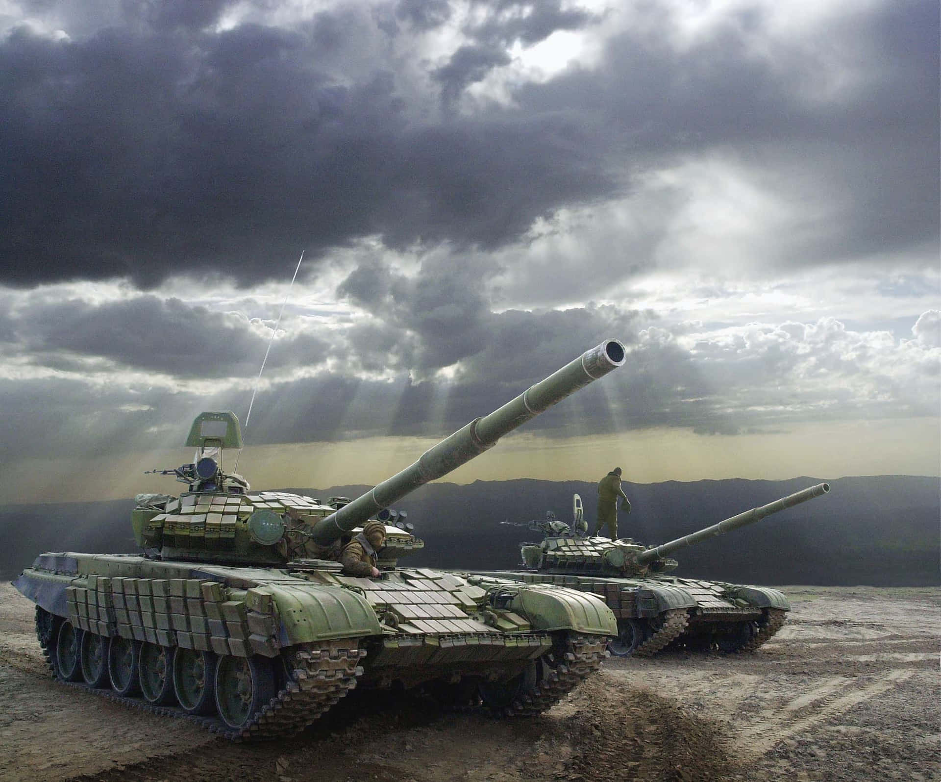 Brave Men And Women Of Our Nation's Military Background