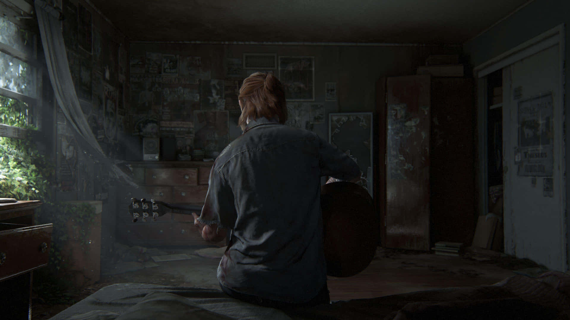 Brave Survival In A Post-apocalyptic World - The Last Of Us 2 Background