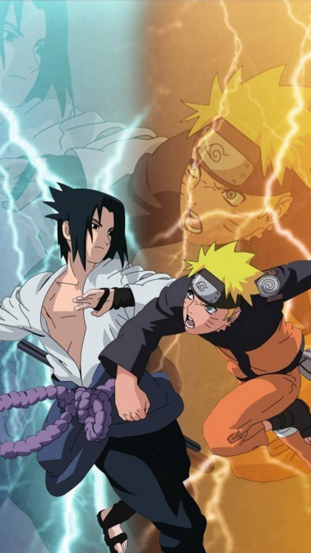 Brawl Fight Sasuke Naruto Iphone