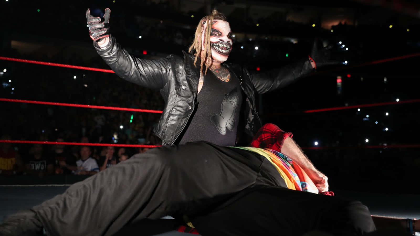 Bray Wyatt Evil Laughing The Fiend Background