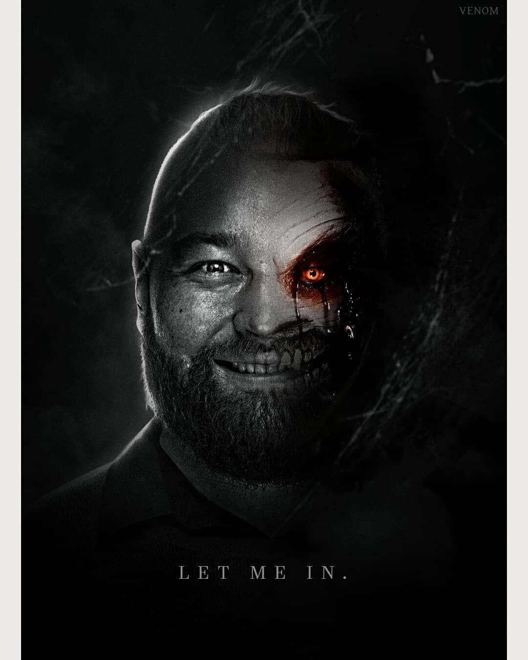 Bray Wyatt The Fiend Scary Smile Wwe Background