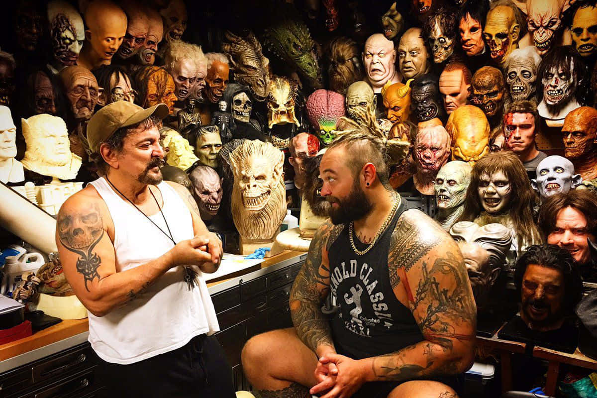 Bray Wyatt Tom Savini Photography Background