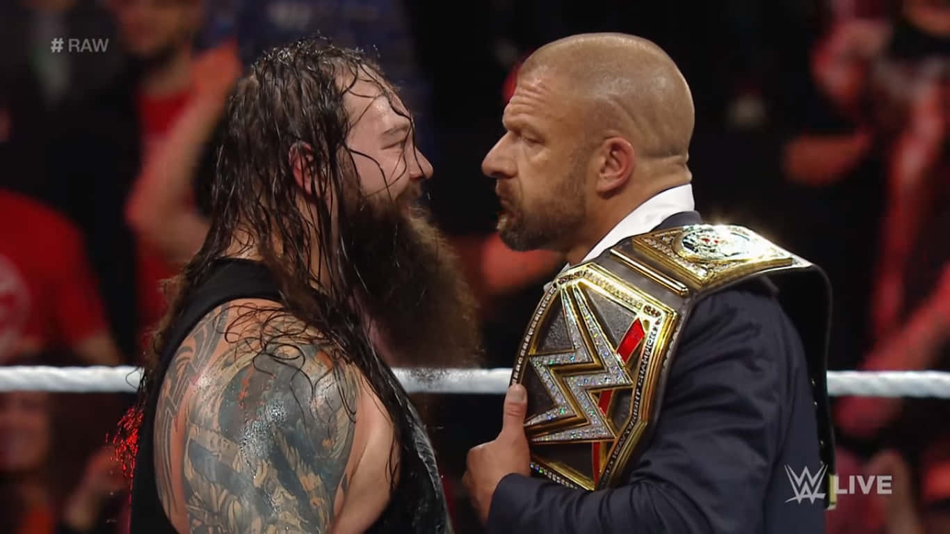 Bray Wyatt Triple H Wwe Wrestler Background