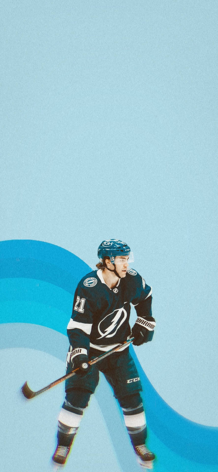 Brayden Point Ice Hockey Center Tampa Bay Lightning Background