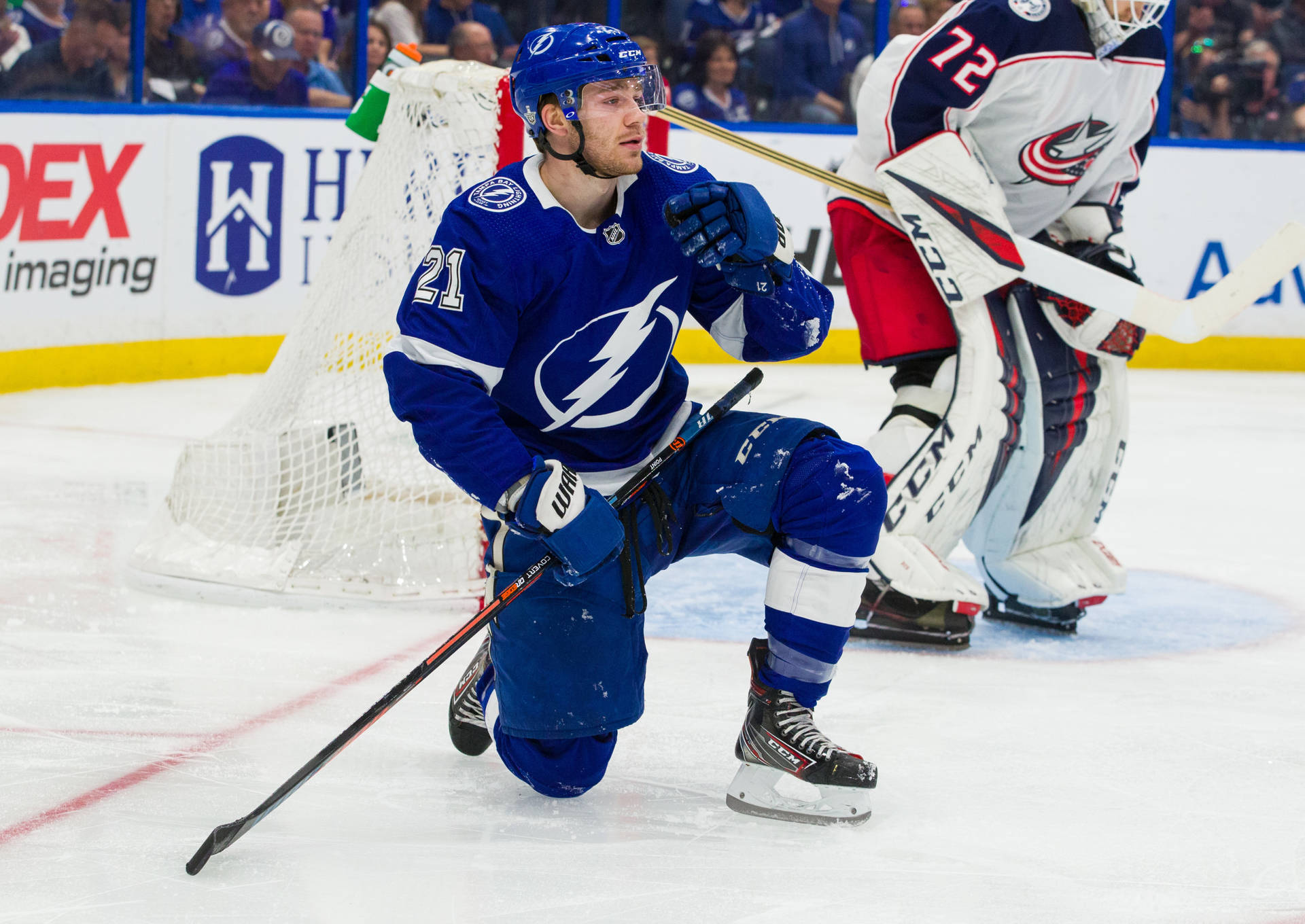 Brayden Point Ice Hockey Player Background