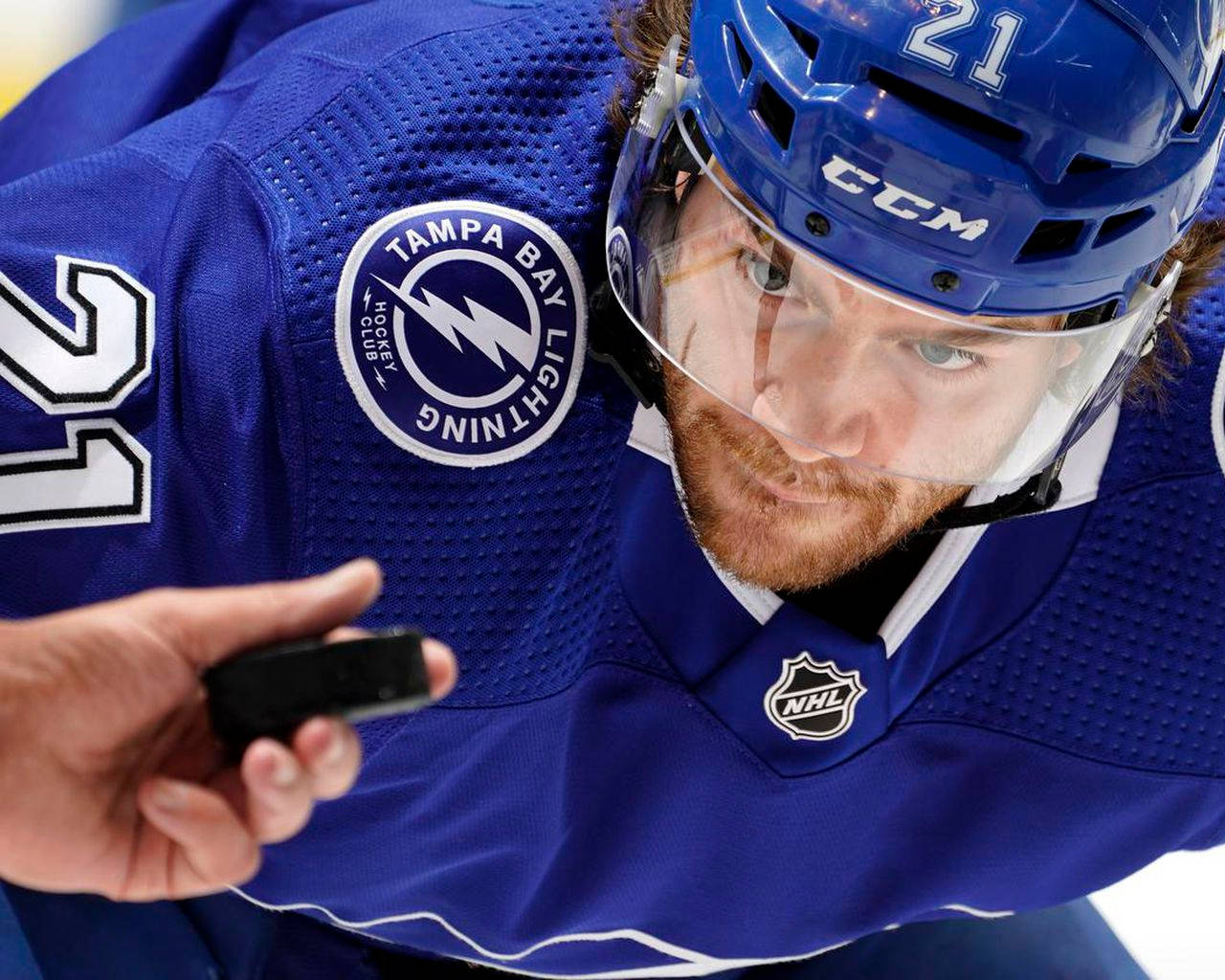 Brayden Point Tampa Bay Lightning Center Background