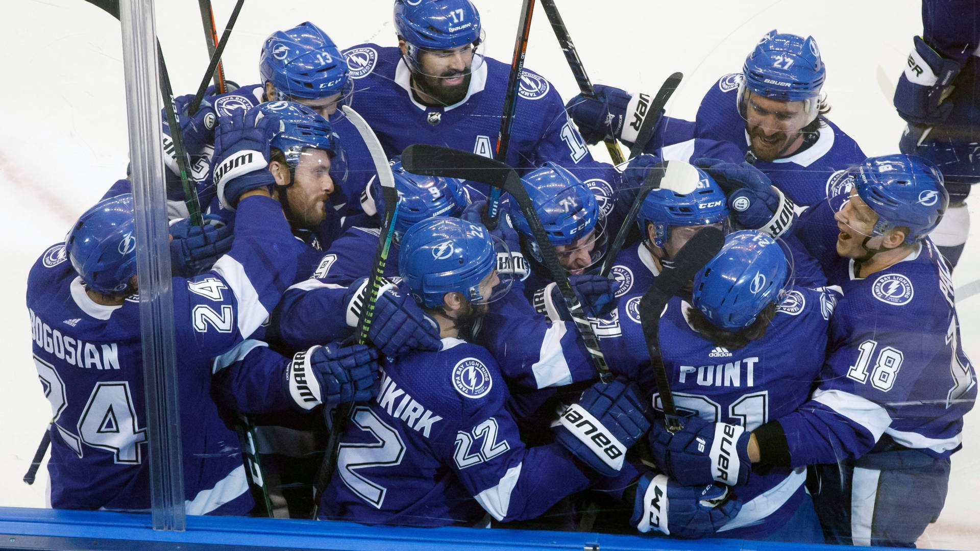 Brayden Point - Winning Moment In The National Hockey League Background