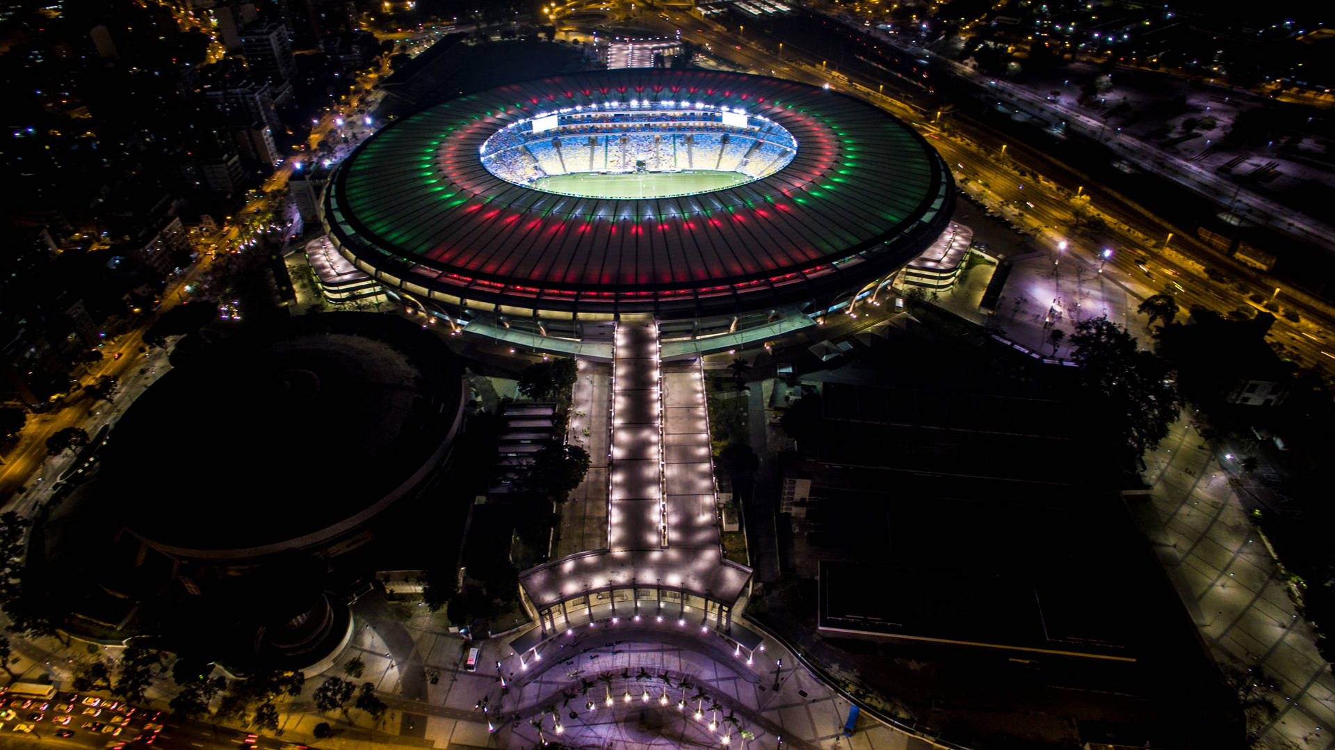 Brazil Football Stadium Background