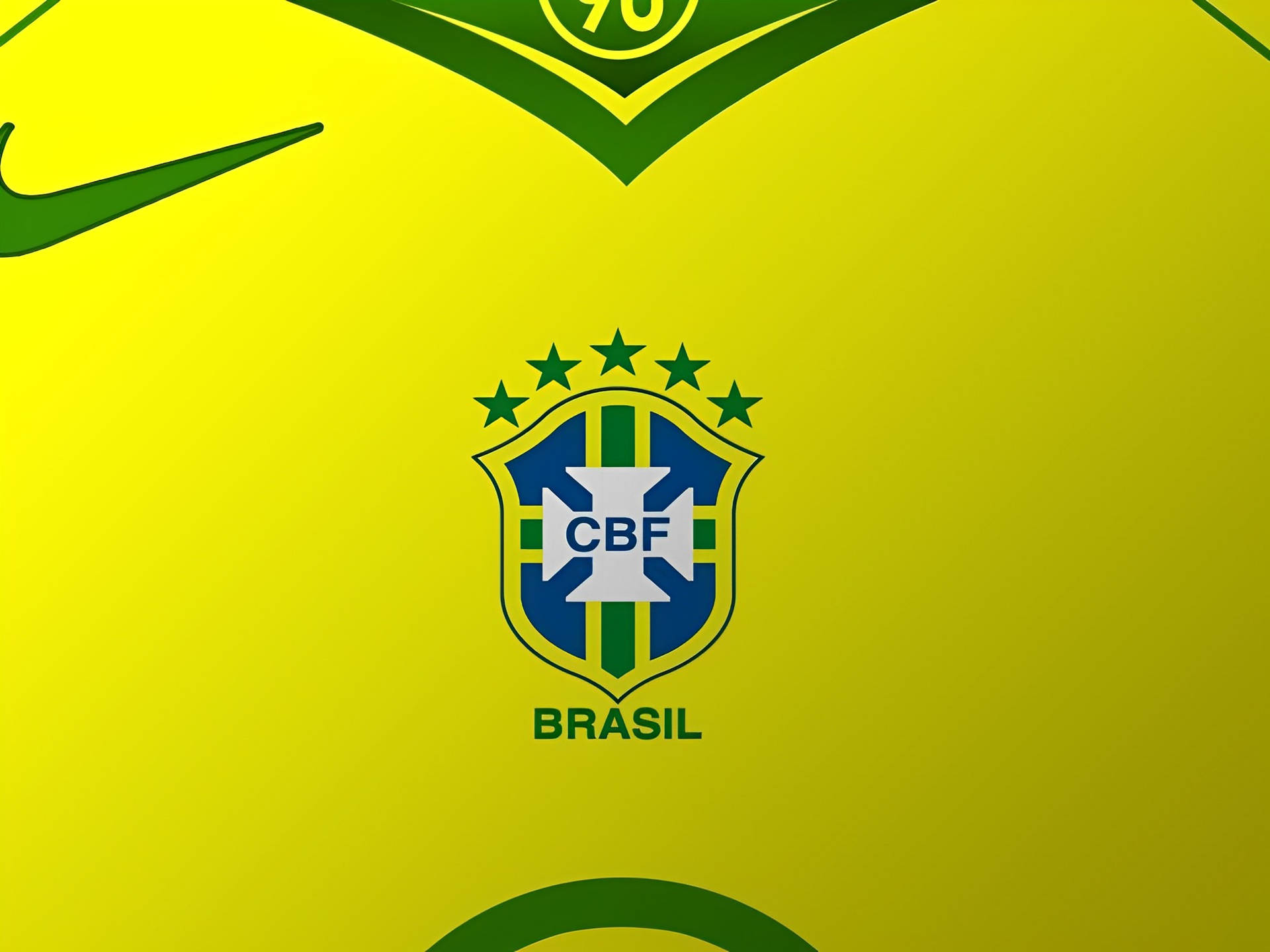 Brazil National Football Team Cbf Logo Background