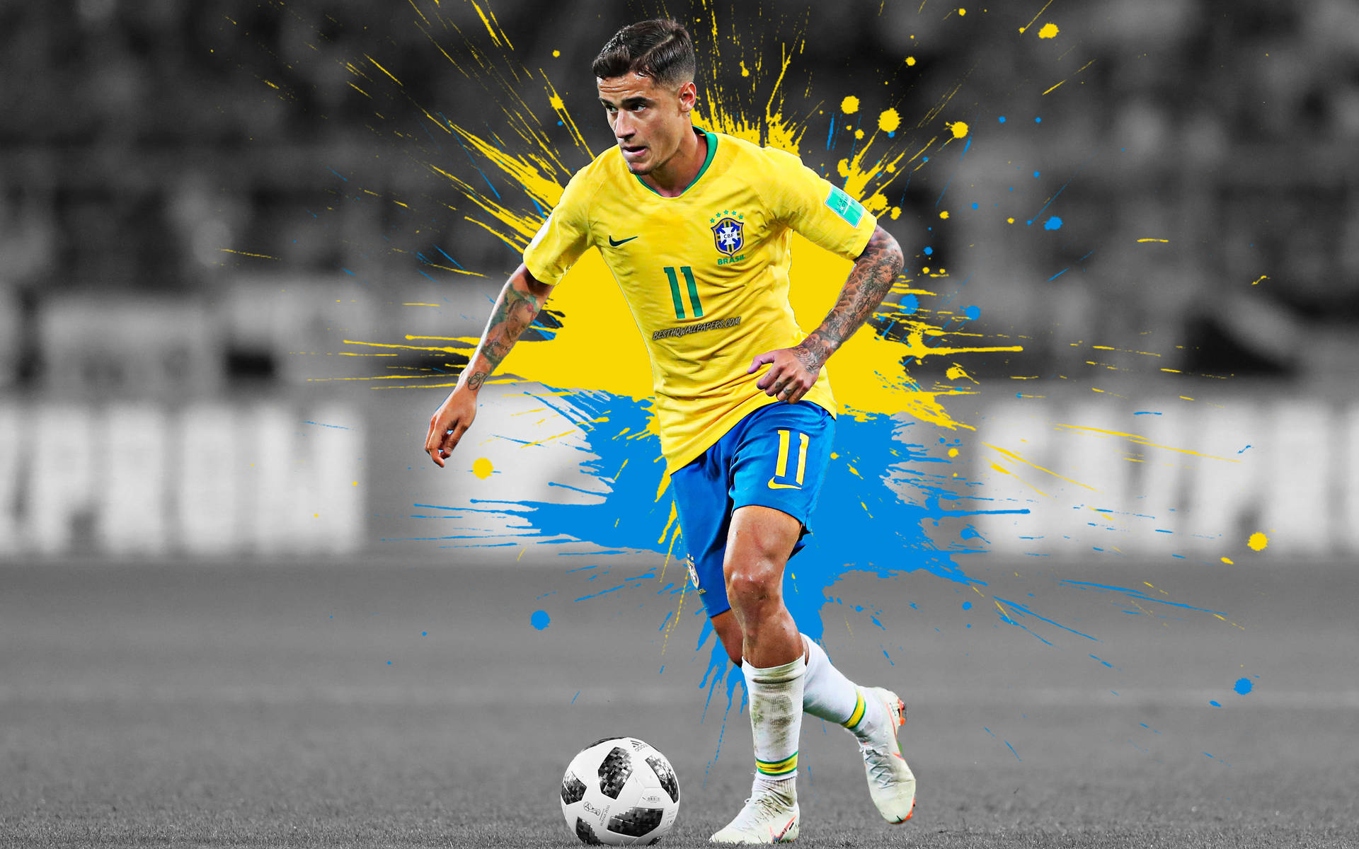 Brazil National Football Team Philippe Coutinho