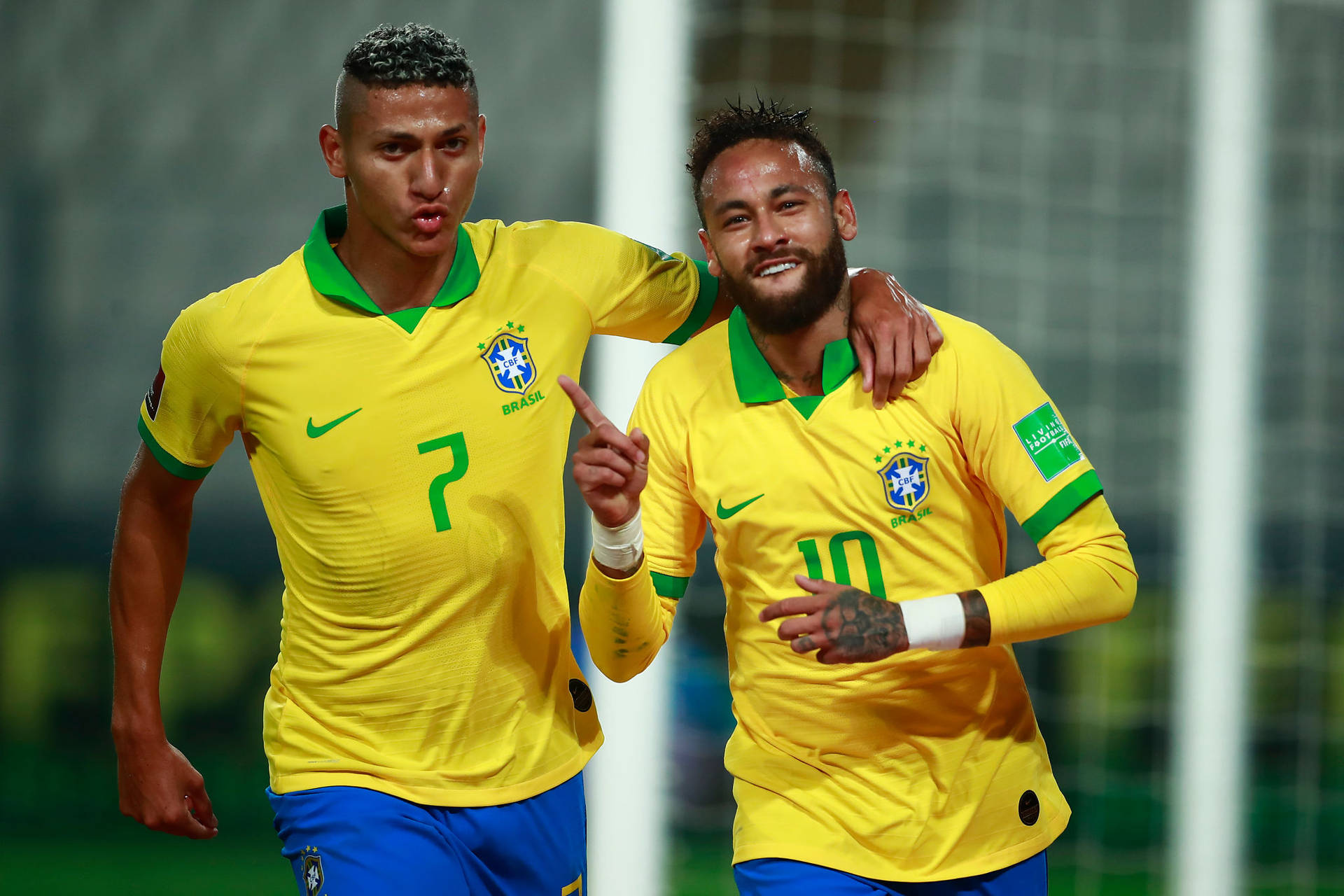 Brazil National Football Team Richarlison And Neymar's Friendship Background